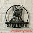 thumbnail image 2 of Handmadetneonsign Personalized German Shepherd Metal Wall Art LED Light - Custom Dog Lover Sign Home, 2 of 3