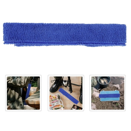 Healifty 5Pcs Fishing Rod Wrap Fiber Blue Anti-slip Secure and Stable Grip