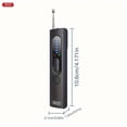 thumbnail image 5 of Hidden Camera Detectors, GPS Tracker Detector, Bug and Hidden Detector, Hidden Devices Detector, Find Wireless Eavesdropping Devices in Travel, Car, Bathroom, Office, Hotel, Airbnb, 25H Working Time, 5 of 12