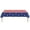 A, variant on Red White Blue Disposable Independence Day Tablecloths, 4th of july decorations, Spill-Proof Plastic Patriotic Table Covers for Picnic Tables, Tailgate Event Centers & Neighborhood BBQs