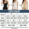 thumbnail image 2 of QRIC Women Slimming Body Shaper Vest Shirt Abs Abdomen High Compression Tank Tops, 2 of 6