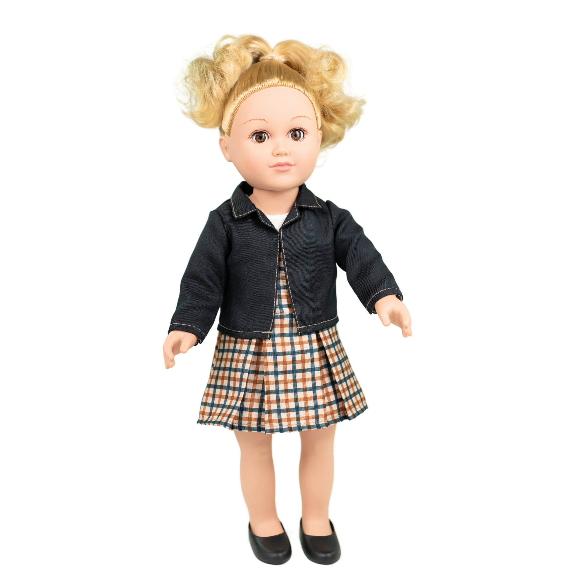 My Life As Sadie Posable 18-inch Doll, Medium Blonde Hair, Brown Eyes