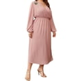 thumbnail image 1 of Vestido de Dama Extra Plus Sexi Elegante Para Fiesta Playa Dara Baby  Vest082, 1 of 4