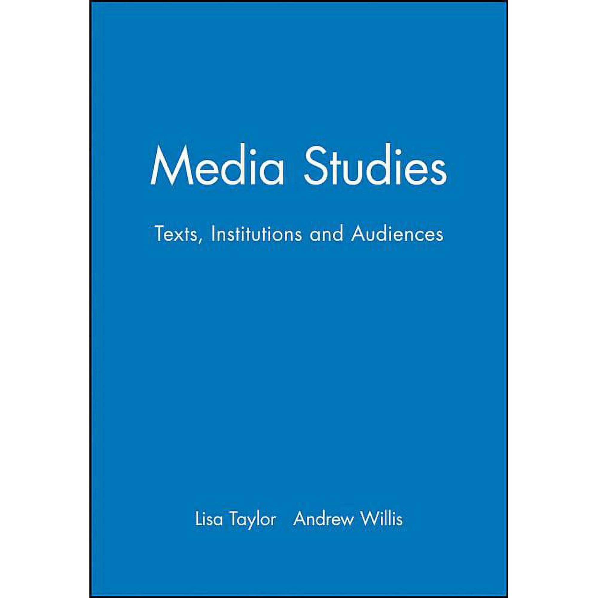 Media Studies, (Paperback)