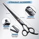 thumbnail image 3 of 7.0in Stainless Steel 6 In 1 Professional Dog Grooming Scissors Kit, Heavy 4cr Titanium Coated Strai, 3 of 5