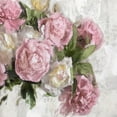 thumbnail image 2 of Ford, Emily 12x12 Gold Ornate Wood Framed with Double Matting Museum Art Print Titled - Floral Pink I, 2 of 4
