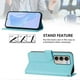 thumbnail image 5 of For Xiaomi Redmi 15 5g Case Solid Color Wallet Leather Phone Cover With Strap, 5 of 5