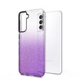 thumbnail image 2 of ZIZO SURGE Series for Galaxy S21 Case - Sleek Purple Glitter Case Customizable Buttons - Purple Glitter, 2 of 6