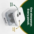 thumbnail image 4 of BAZIC Products Electric Pencil Sharpener, Battery Powered, Dual Holes Portable Sharpeners for Standard No 2 Pencils (6-8mm) and Jumbo Pencils (8-12mm), 4 of 7