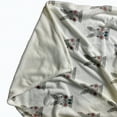thumbnail image 2 of Simply Daisy in Ocean Abyss Green Bunny Fluffle Easter Throw Blanket, Oversized Throw, 2 of 4