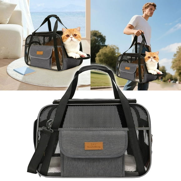 Pet Supplies Soft Travel For Cats And Portable With Mesh Window And Comfortable Padding In Multiple Colors Product Classification