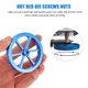 thumbnail image 3 of unbranded 4Ud Tuercas De Nivelador Manual Azul Para Impresora 3D Material Metal, 3 of 5