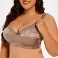 thumbnail image 2 of Full Figure Lace Seamless Underwire Bra for Everyday Comfort and Support with Side Coverage T Shirt Friendly Non- Design for All-Day Wear, 2 of 8