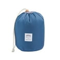 thumbnail image 1 of pitrice Toothbrush Makeup Tool Storage Bag Outdoor Camping Traveling Toiletry Pouch Drawstring Design Barrel, 1 of 6