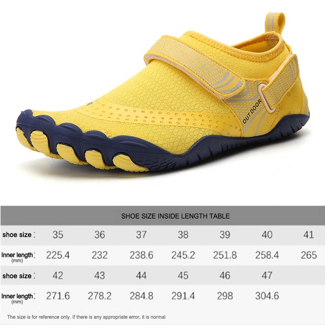 Zapatos Playa Entre padres e hijos Zapatillas de natación descalzas Sandalias (42) Amarillo Sywqhk Para Estrenar