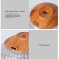 thumbnail image 2 of Crystal Ball Portable Mist Humidifier 350ml Tanque de agua con luz nocturna colorida, 2 of 8