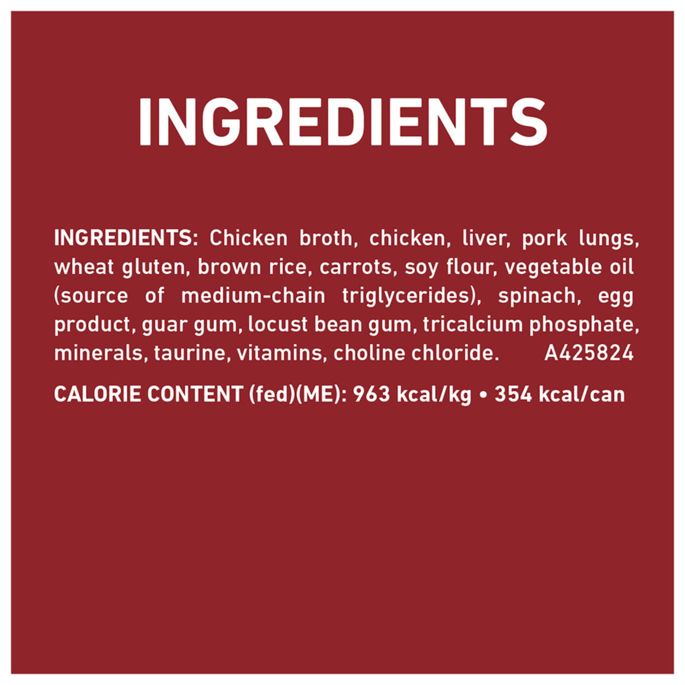 Purina ONE +Plus Heart & Brain Health Chicken & Brown Rice Entrée, Wet Dog Food, 368g
