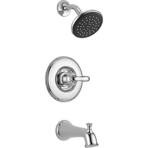 Delta Linden Monitor 14 Series Tub Shower Trim In Chrome T14494 Walmart Com Walmart Com