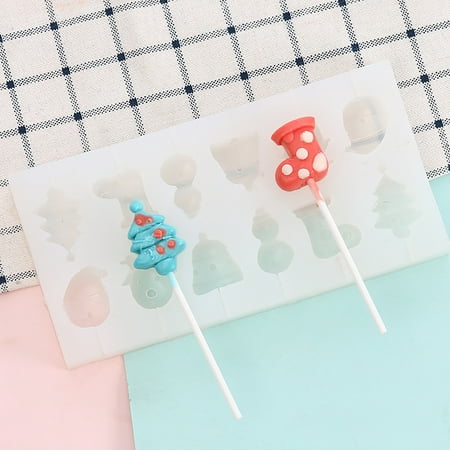 

iMESTOU Baking Molds Kitchen Supplies High Quality Cheap Price Crash Animal Silicone Lollipop Mold Flower Candy Chocolate Molds Cak e Decorating