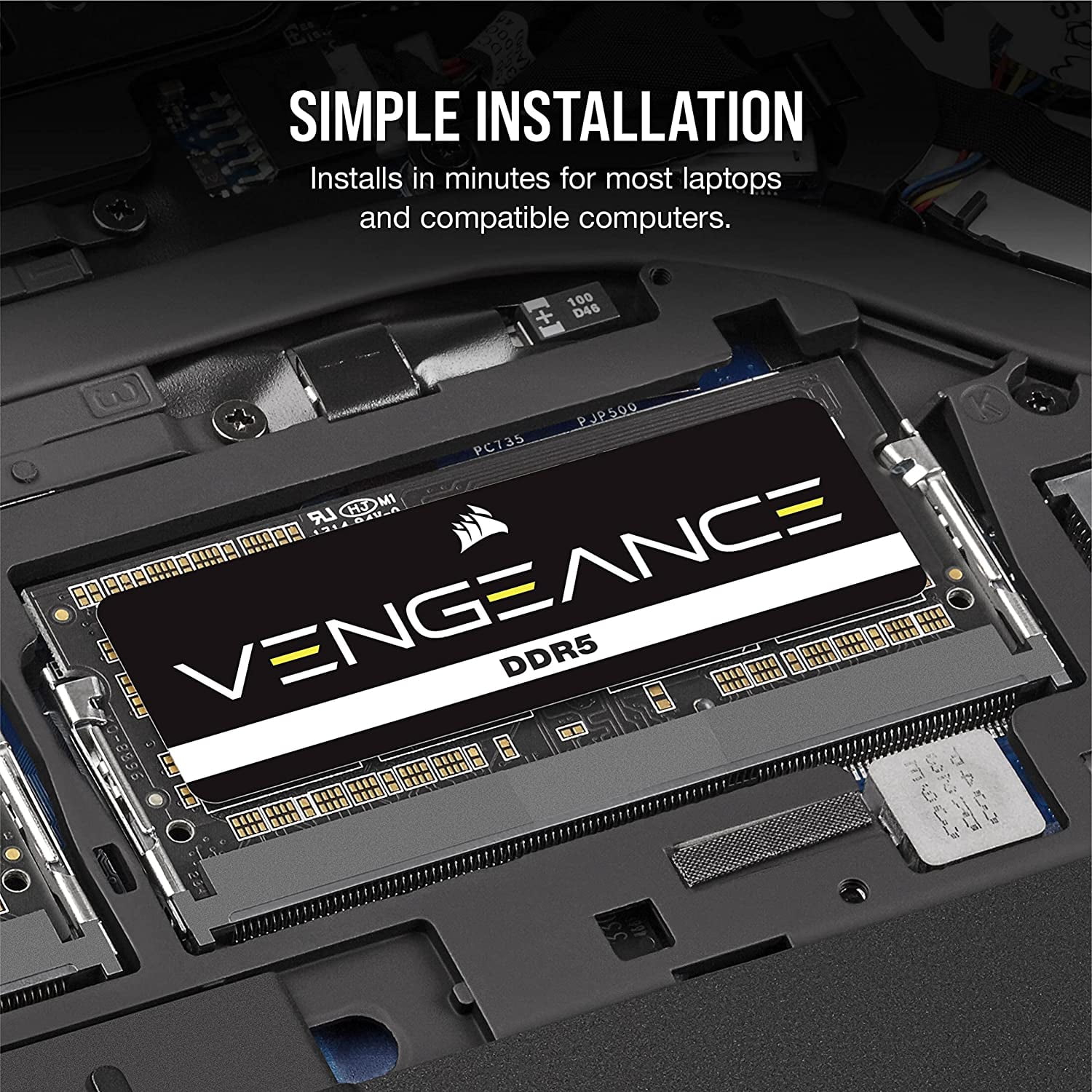 メモリー CORSAIR VENGEANCE SODIMM DDR5 32GB 4800M Amazon.com: CORSAIR Vengeance SODIMM DDR5 RAM 32GB (2x16GB