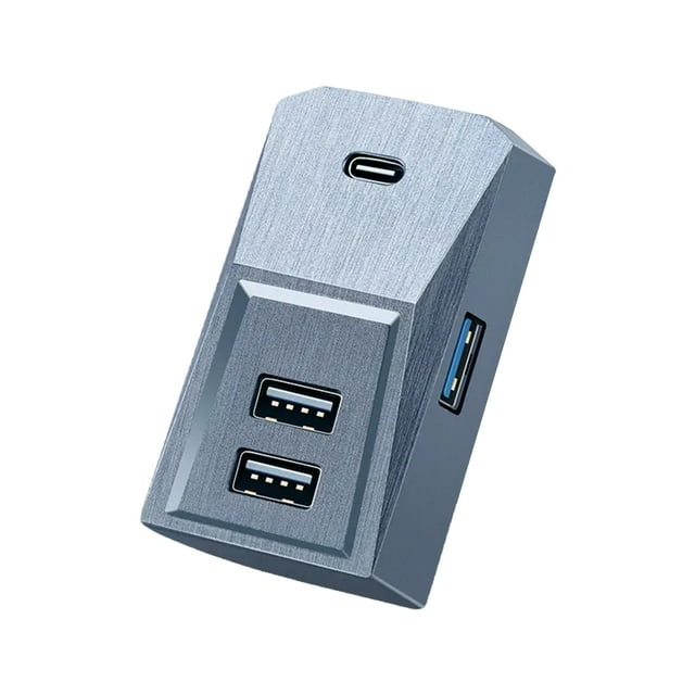 ZheElen ABS High-speed USB 0 Interface Docking stable transmission and high-speed Station For ForTesla Model Y Plug And Play HUB ForTesla Glove