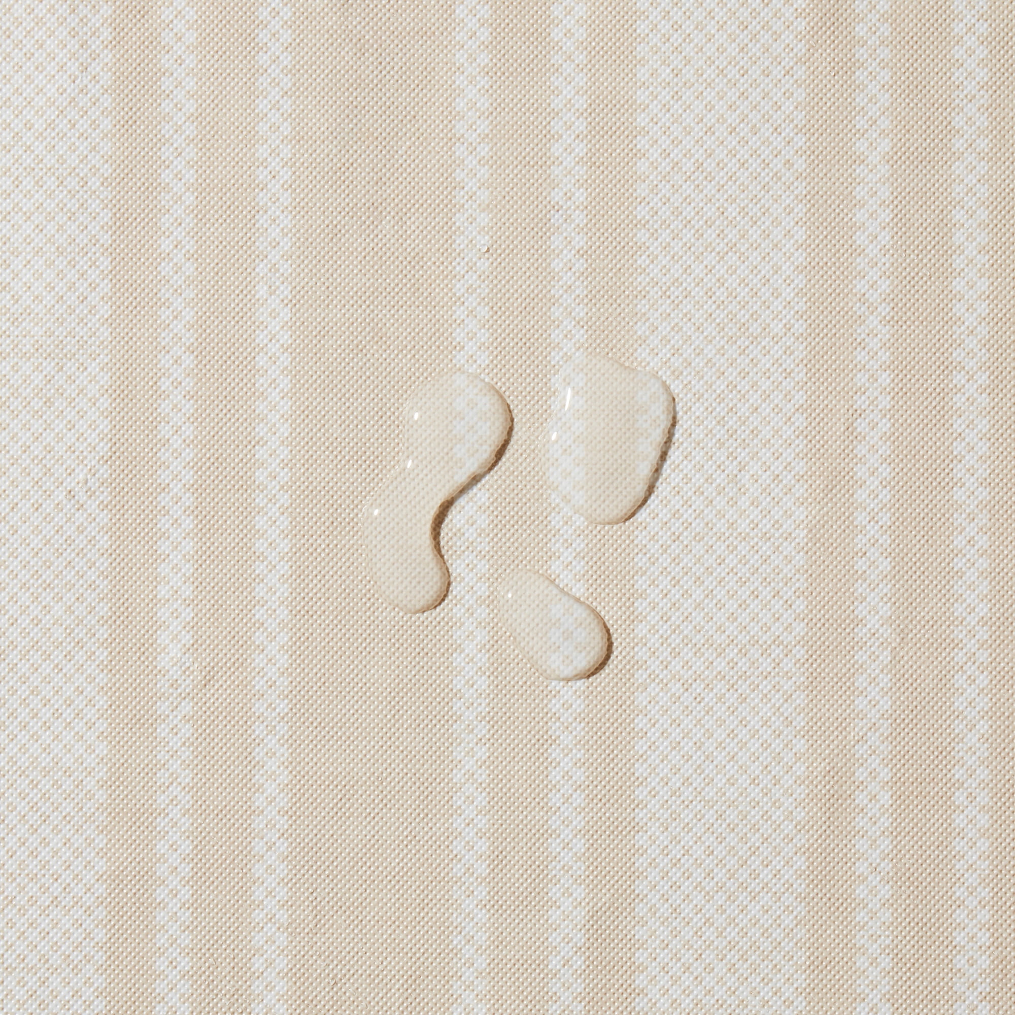 Mainstays PEVA Tablecloth 70" Round, Beige Tan Stripe