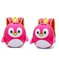 thumbnail image 2 of MesaSe Penguin Backpack Large Capacity Cute School Bag Cartoon Shoulder Bag Color Recognition Multiple Use Methods for Children Outdoor Travel, 2 of 9