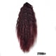 thumbnail image 1 of Pelucas con flequillo para mujer, peluca ondulada suelta, garra gruesa, ondulada, rizada, cola de caballo corta, extensiones de cabello con clip., 1 of 3