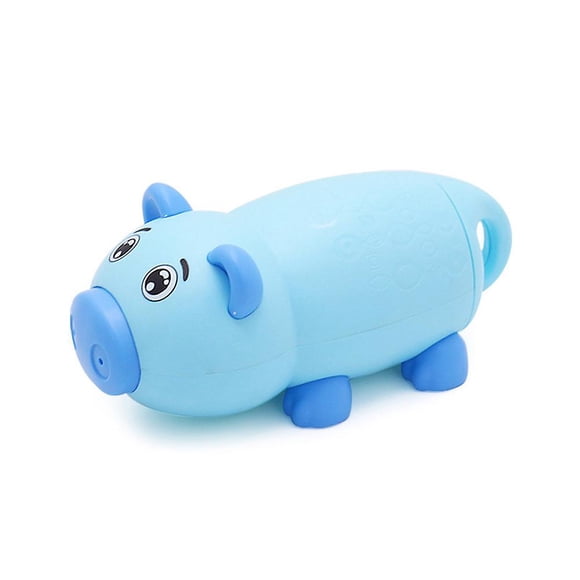 Jouet de Bataille d'Eau de Bain Extérieur en Forme de Cochon Bleu pour Enfants