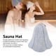 thumbnail image 4 of 2 Gorros de Fieltro para Sauna para Hombres y Mujeres Gorro de Baño Universal para Sauna Gorro de Sauna Transpirable con Absorción de Agua Accesorio para Sauna gris ANGGREK Otros, 4 of 8