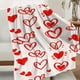 thumbnail image 4 of Manta de Franela para El Día de San Valentín, con Estampado Digital. Ideal para Acondicionar El Ambiente o Como Manta para La Siesta. Medidas: 75 X 100 Cm (29,52 X 39,37 Pulgadas)., 4 of 6