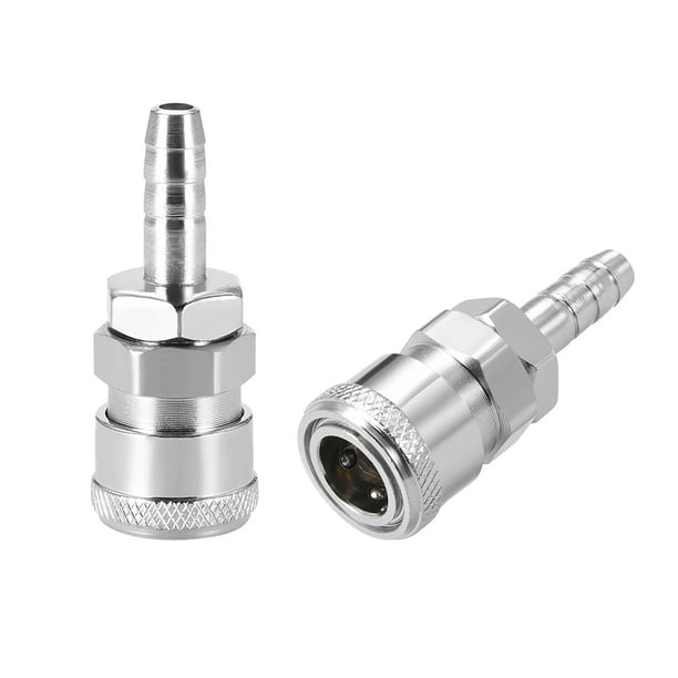 Uxcell 1/2" Female Quick Disconnect 8mm Barb Hose Air Hose Fitting