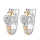 thumbnail image 1 of Corazón de moda y pendientes para chicas adolescentes Minimalista Piercing Studs Pendientes de moda, 1 of 5