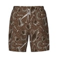 thumbnail image 4 of Lsque Mens Swim Trunks Coffee pots Pattern - Bathing Suit Compression Liner - Beach Swim Shorts Swimwear - (S-3XL) - Stretch Quick Dry -XX-Large, 4 of 9