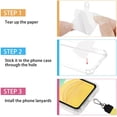 thumbnail image 3 of Universal Phone Lanyard, Universal Nylon Neck Strap and Wrist Strap Tether With 4 Durable Clear Patches Key, 3 of 5