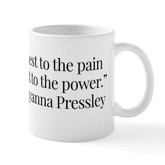 CafePress - Ayanna Pressley Quote - 11 oz Ceramic Mug - Novelty Coffee Tea Cup