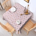 thumbnail image 2 of Pink Unicorn Group Pattern Square Tablecloth,Waterproof Square Table Cover,Wipeable Spillproof Washable Table Cover for Home Kitchen Party Decor 42"X42"(107x107cm), 2 of 6
