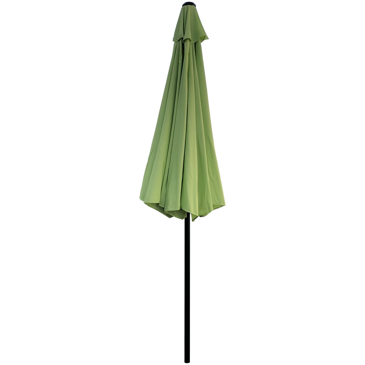Abble 7.92' Green Round Market Patio Umbrellas, UV Resistant