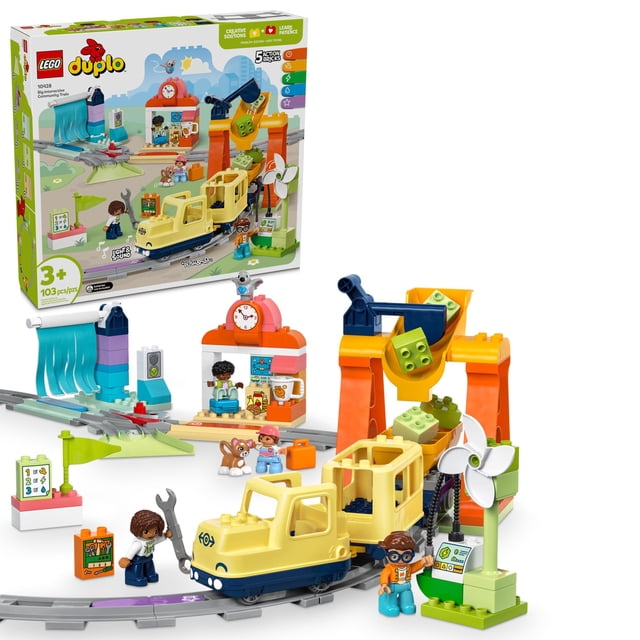 Train Toy LEGO DUPLO Town Big Interactive Community 10428