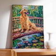 thumbnail image 4 of Hudo Dog Canvas Wall Art,Dog Wall Art print, Colorful Golden Retriever Dog Decor for Kids Nursery Bedroom Living Room Office Home Unframed 8x12 inches, 4 of 5