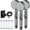 C#477, variant on 2 PCS Cadorn High Pressure Shower Head with Handheld - 5 Spray Modes Adjustable Filtered Shower Head,Built-in Power Wash Showerhead with Water Saving Technology,Easy Install ABS Design(Includes Hose)
