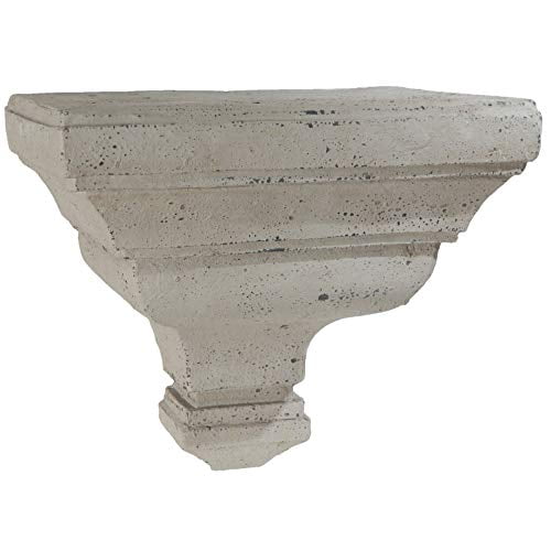 Benzara BM181005 Magnesia Wall Sconce In Off White