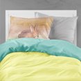 thumbnail image 2 of Carolines Treasures BB7410PILLOWCASE Rabbit Watercolor Fabric Standard Pillowcase, 2 of 2