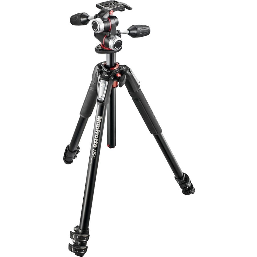 Manfrotto MK190XPRO43W Aluminum Tripod with 3Way Pan/Tilt Head