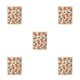 thumbnail image 2 of Inteprter Paño de limpieza de cocina Cuencos cuadrados Toalla de Herramientas de cocina Paños de platos reutilizables con patrones encantadores Type2 NO2, 2 of 6