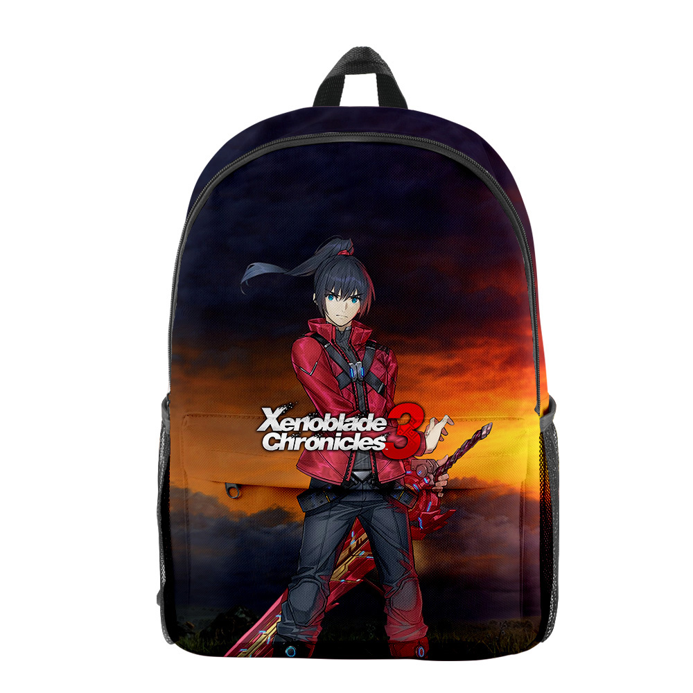 BINGTIESHA Xenoblade Chronicles 3 3D Backpack MEN/WOMEN New Game School