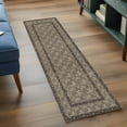 thumbnail image 3 of Runner Rug 2'x6', Grey Boho Washable Non-Slip Hallway Runner Rugs, Vintage Ethnic Tribe Abstract Art Floral Bedside Rugs Floor Mats Carpet Runners for Kitchen Bathroom Laundry Room, 3 of 8