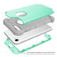 thumbnail image 2 of Dteck iPhone 8 Case, Dteck Heavy Dual Layer Rugged Shockproof Case Hard PC Protective Back Cover For Apple iPhone 8, Mint Green, 2 of 7