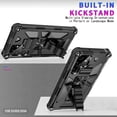 thumbnail image 3 of Heavy Duty Armor Military Grade Case Compatible Samsung Galaxy S23 Ultra/s23 Plus/s23 With Car Magnetic Ring Kickstand, 3 of 3