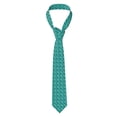 thumbnail image 2 of Gaeub Ducks A Men's Classic Woven Jacquard Necktie Perfect for Weddings & Parties, 2 of 7